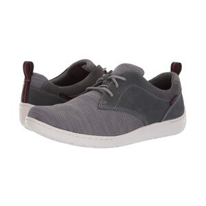 Dunham Mens Fitsmart Tie Sneaker tennis shoe. Gray size 10